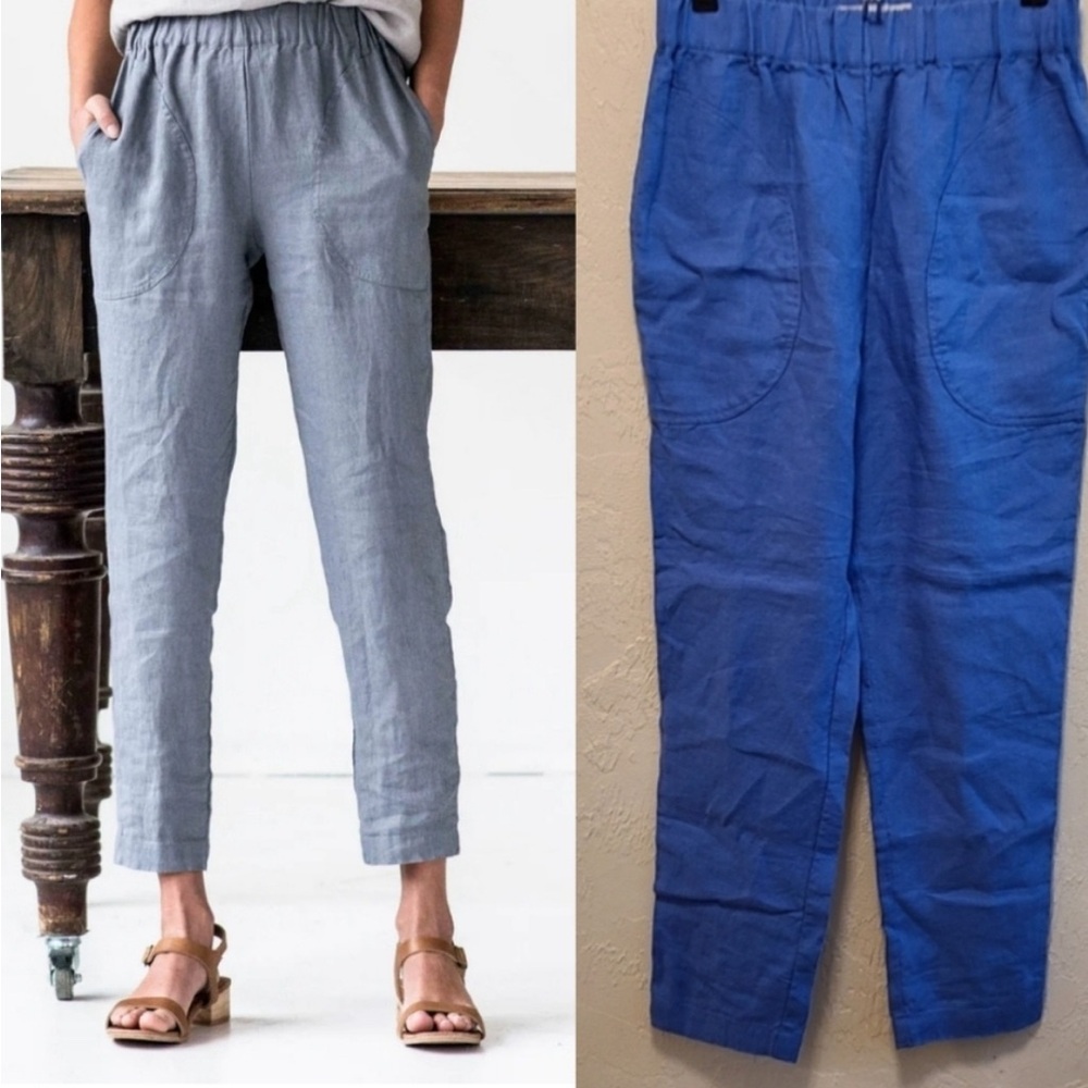 Not Perfect Linen NPL Genova Pants XS NWOT